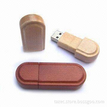 Wooden Bootable USB Flash Drives, Customized Logos Welcomed